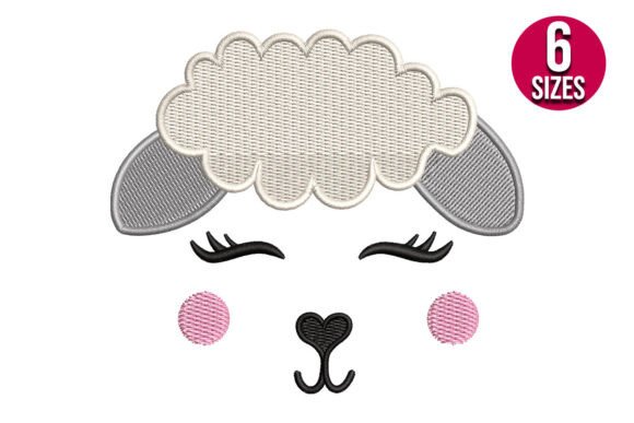 Lamb Face: A Seasonal Embroidery Gem