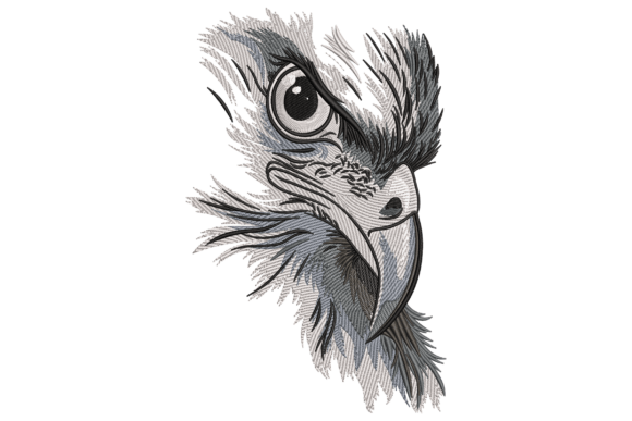 Majestic Eagle Head Embroidery Design Review