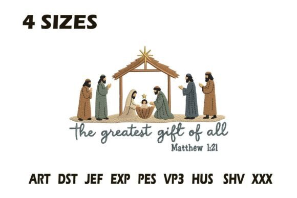 Nativity Scene: The Greatest Gift of All