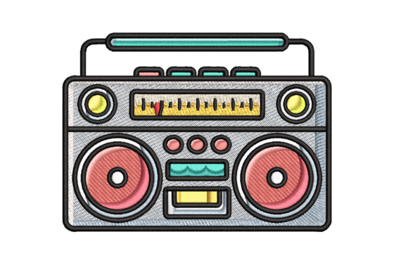 Retro Track Player: A Bold Design for Business Branding